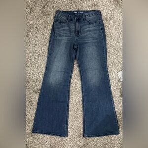 Old Navy Dark Blue Flare Jeans